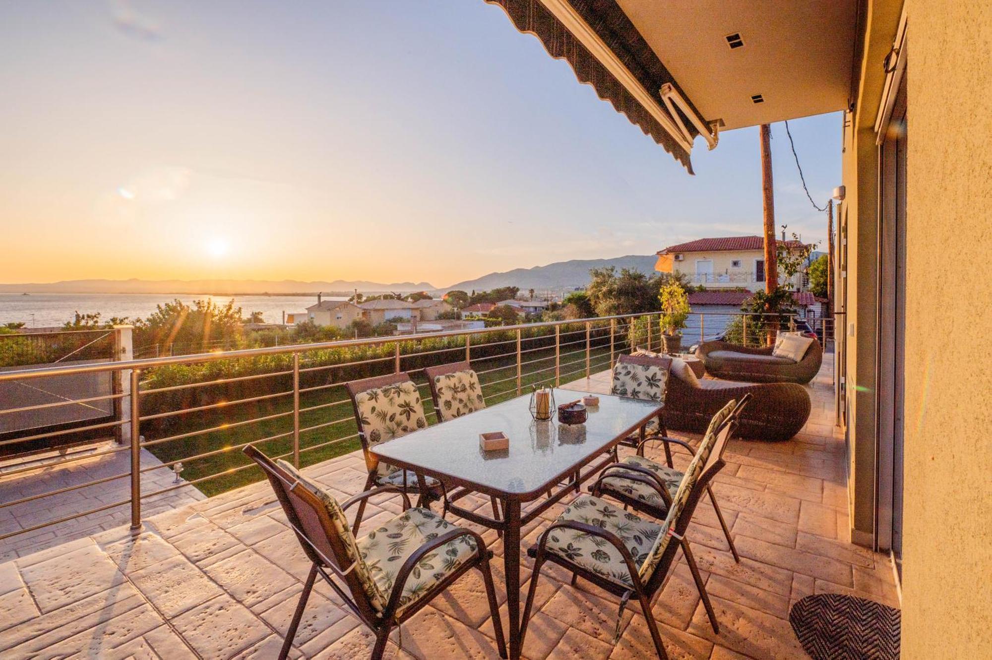 הוילה קלמאטה Thea Seaview Luxury Living מראה חיצוני תמונה