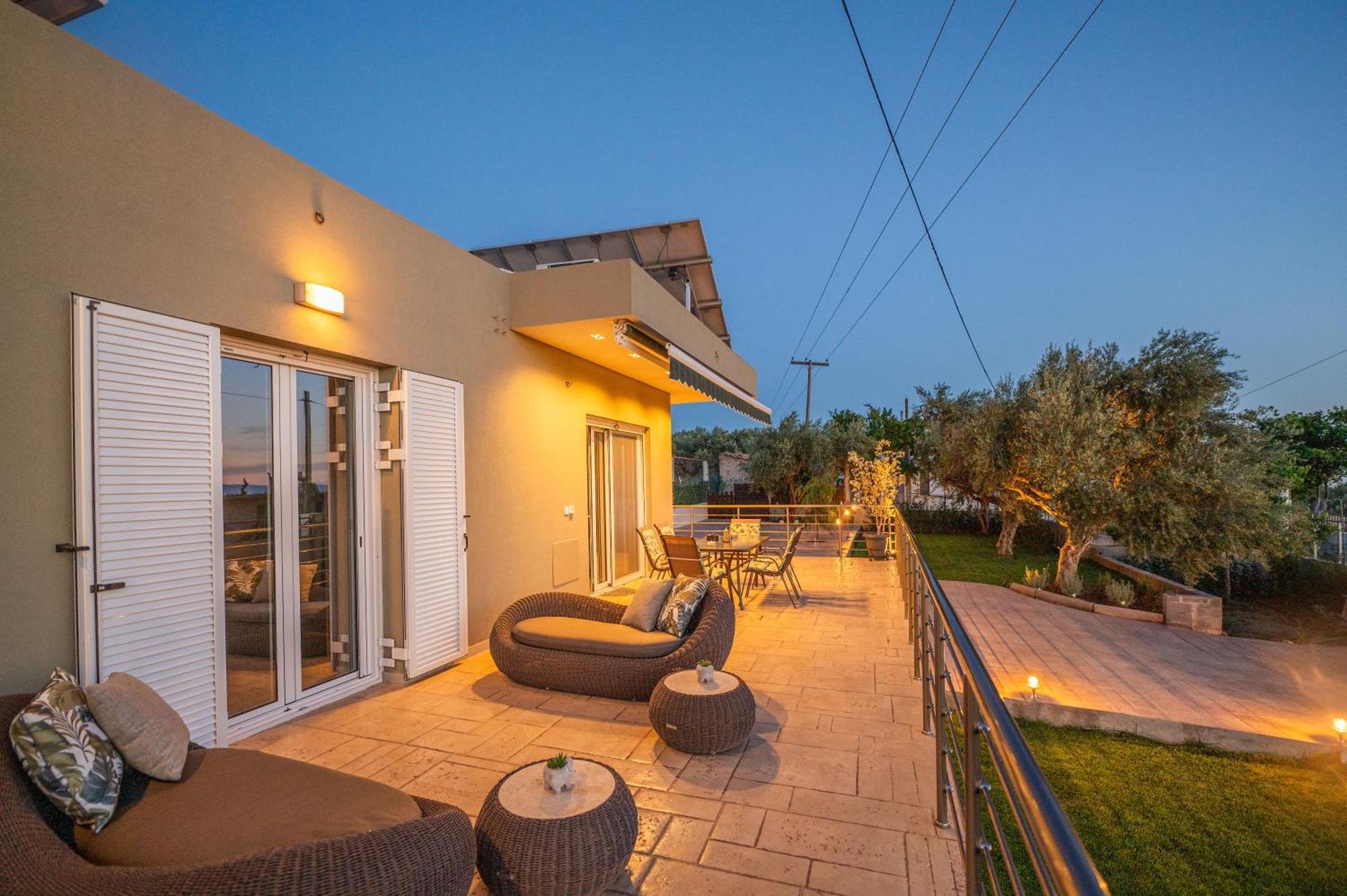 הוילה קלמאטה Thea Seaview Luxury Living מראה חיצוני תמונה